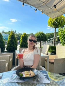 Today is a very sunny and wonderful day i spent time with friends