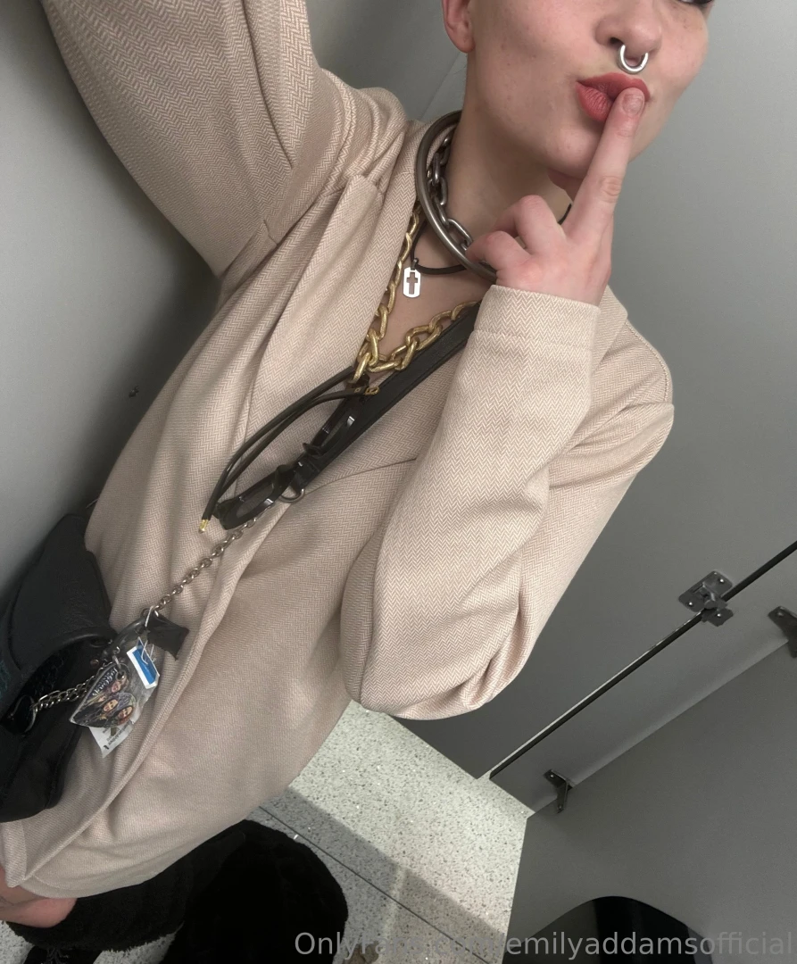 Quick tease what s under that coat 