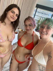 Join us let s have some fun girlgirl bikini lesbian freyafields
