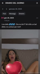 Coming soon non perderti la live che faro lunedi prossimo 20 gen alle