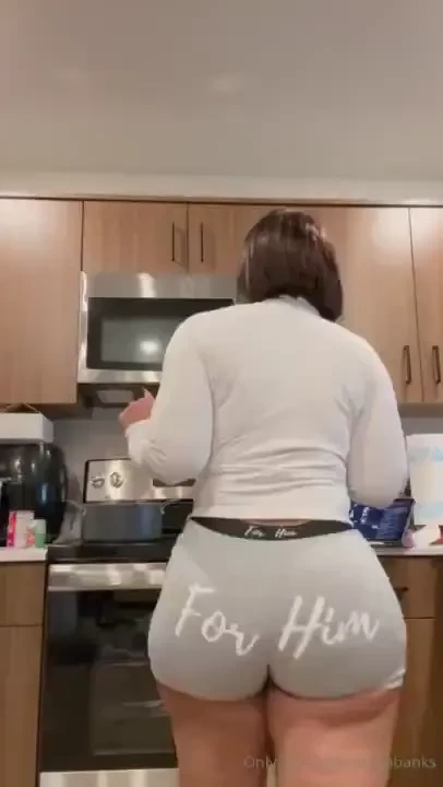 Just around the house cooking for him 