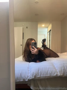 Nothing on under my black lace part 2