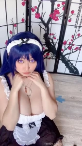 Hinata hyuga maid cosplay tier 2 and up ppv toplewd