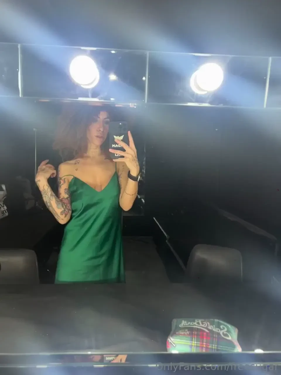 Ieri sera nei nuovi camerini 