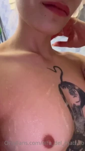 Swipe up for a bubble boob