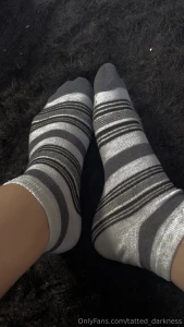 Fall into the gaze of my striped socks i know you want too
