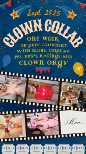 The big clown collab september 2025 blaire_game mushroombitchx