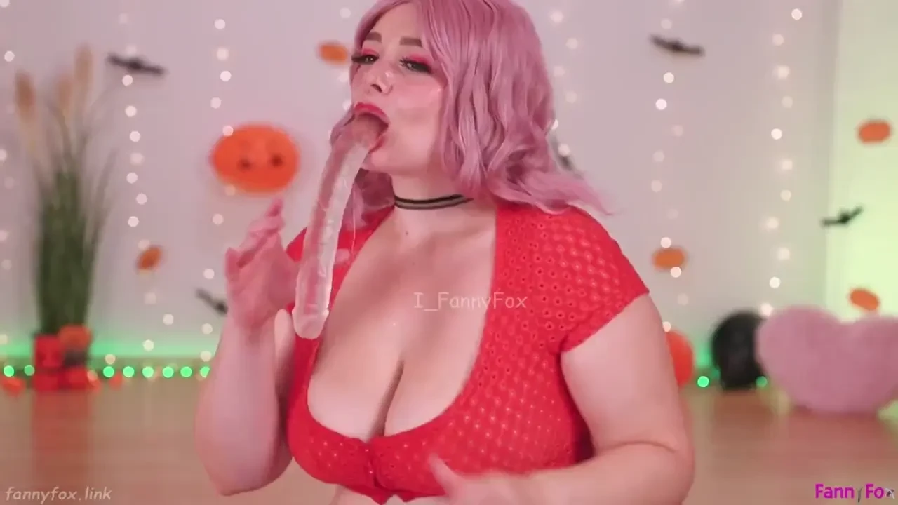 Holding long dildo in my throat as much as i can 10 times in a row 