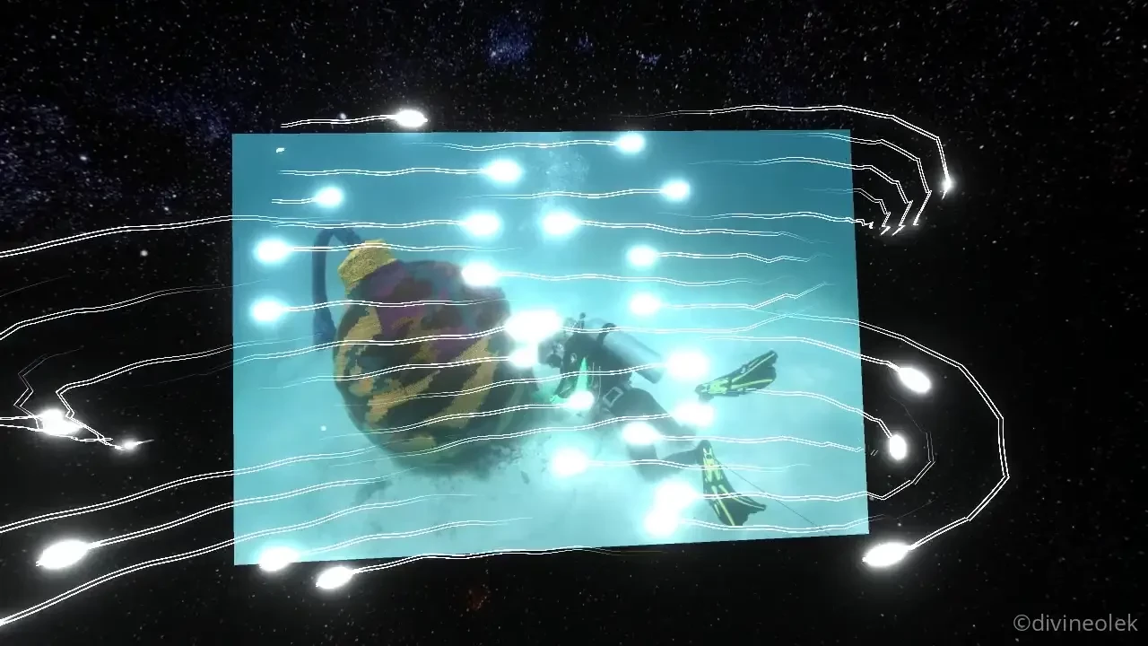 Full moon circle last night 