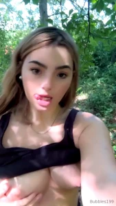 When he says he likes nature