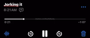 Audio thing is this cringe im not very good at dirty talk anyways