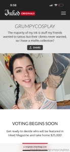 Https originals inkedmag com 2025 grumpycosplay i thought i was just