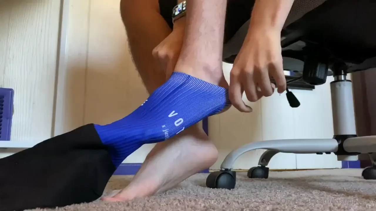 Don t forget to vote cool vid of me putting on socks i designed please 