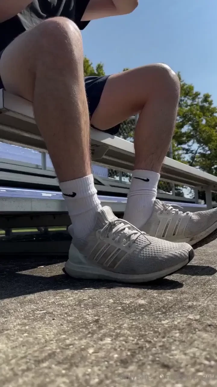 Lately i can t seem to keep my shoes on here s some hot sweaty 