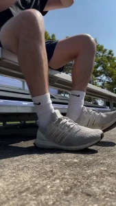 Lately i can t seem to keep my shoes on here s some hot sweaty