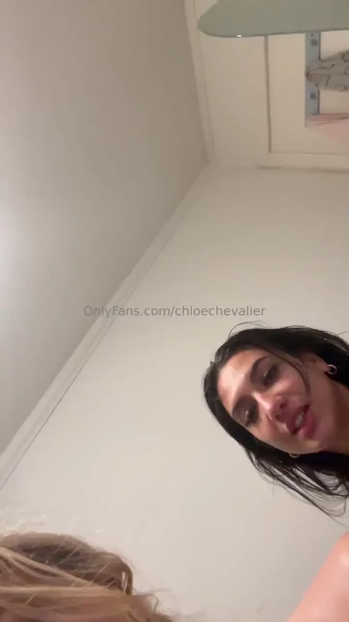 Aujourd hui j ai shoot pour une production avec ma super copine l na part 1 