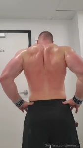 After workout sweaty flex for your saturday