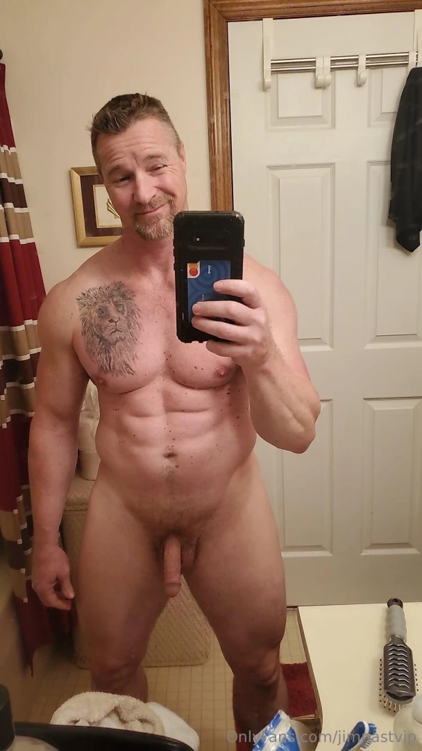 Daddy working hard to look as good as possible for you all part 1 