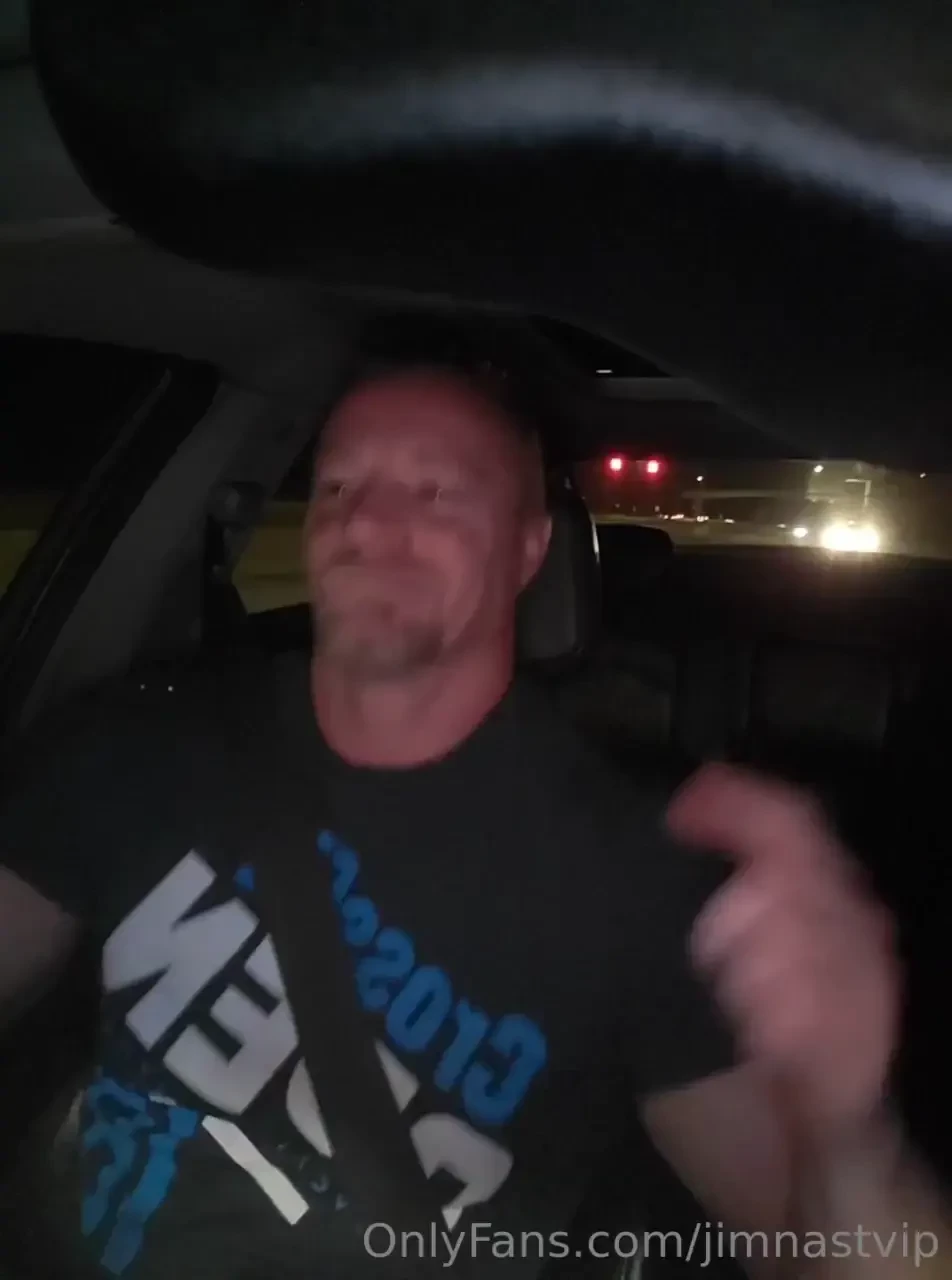 Daddy just out and about jamming away in his ride would you dance 
