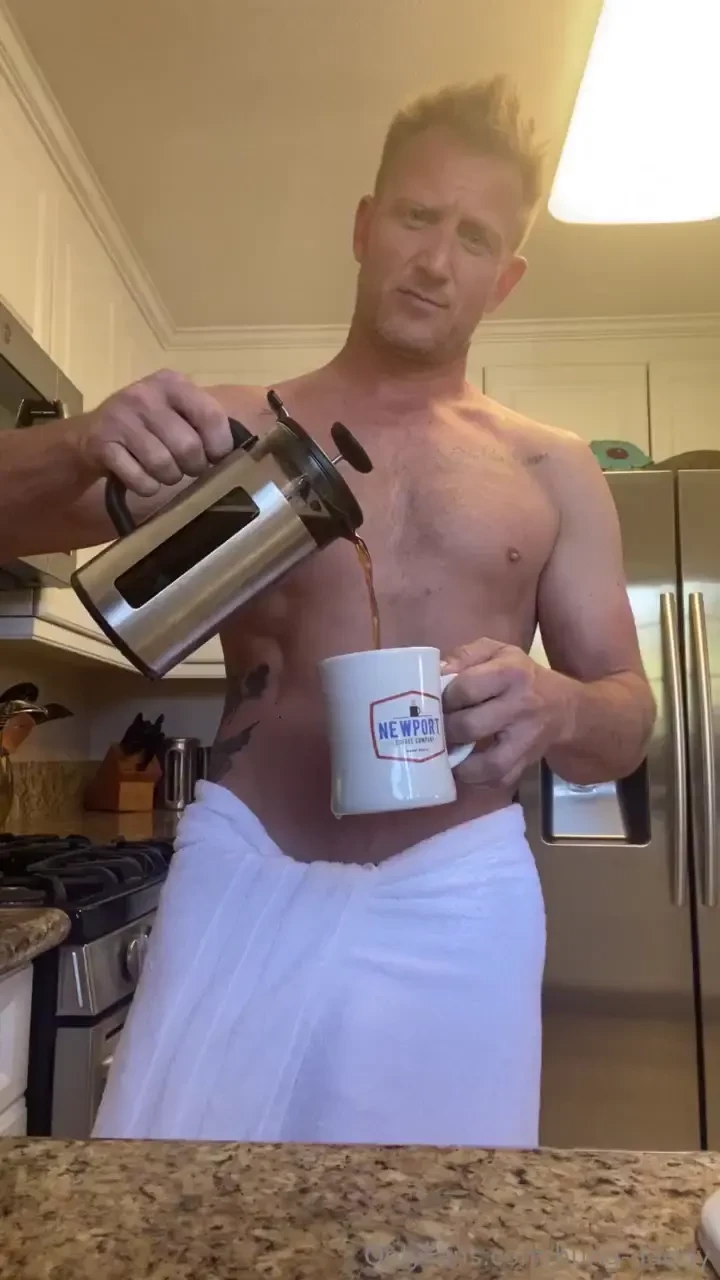 Love a fresh cup coconut oil cinnamon half amp half and swirl 