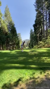 Got out and hit some sticks today volume up 345 yards down the pipe