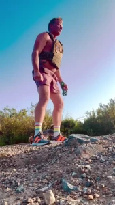 Training for the murph this is only 25 air squats after a 2 mile run