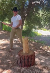 Outdoorsman at chopping some i ve chopped hundreds of chords of and part 1