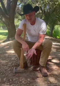 Outdoorsman at chopping some i ve chopped hundreds of chords of and