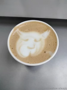 My coffee this morning was a sleepy part 1