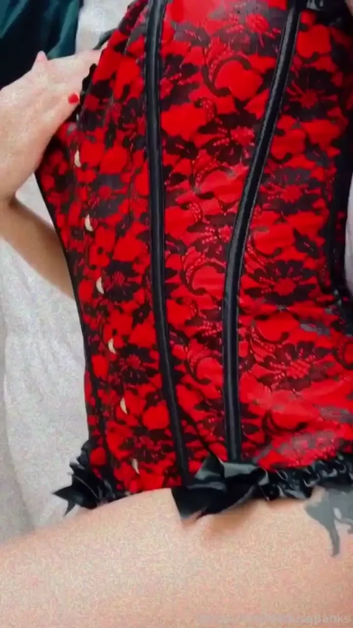 This corset stays on when we fuck 