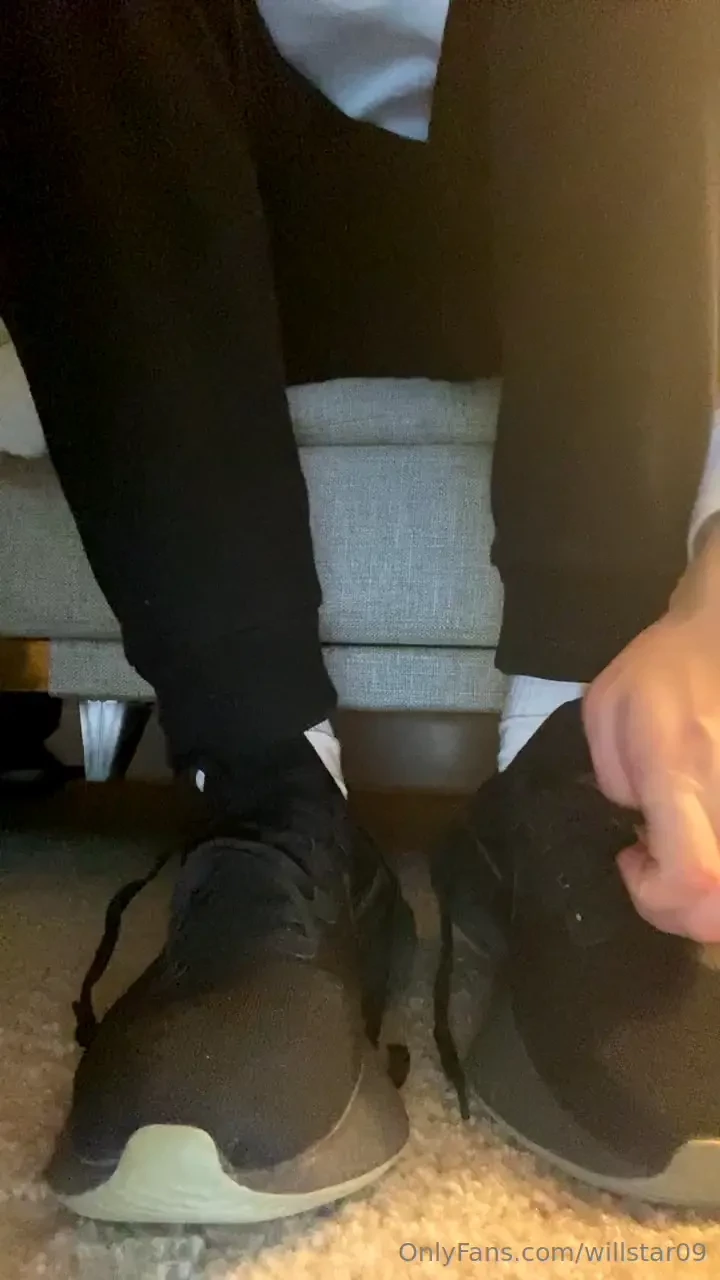 Post soccer shoe and sock strip verbal time for me to shower and relax part 1 