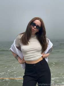 Amidst the gray waves and haze of fog each breath is like a first part 1