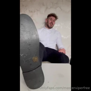 Your purpose in life to lick the spit off the base of my shoes