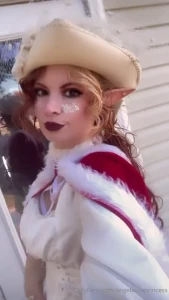 Festive look for an outing part 2