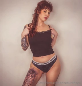 Line work on my thigh tattoo is complete shading next session