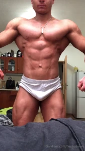 Shredded and big i am looking forward to compete