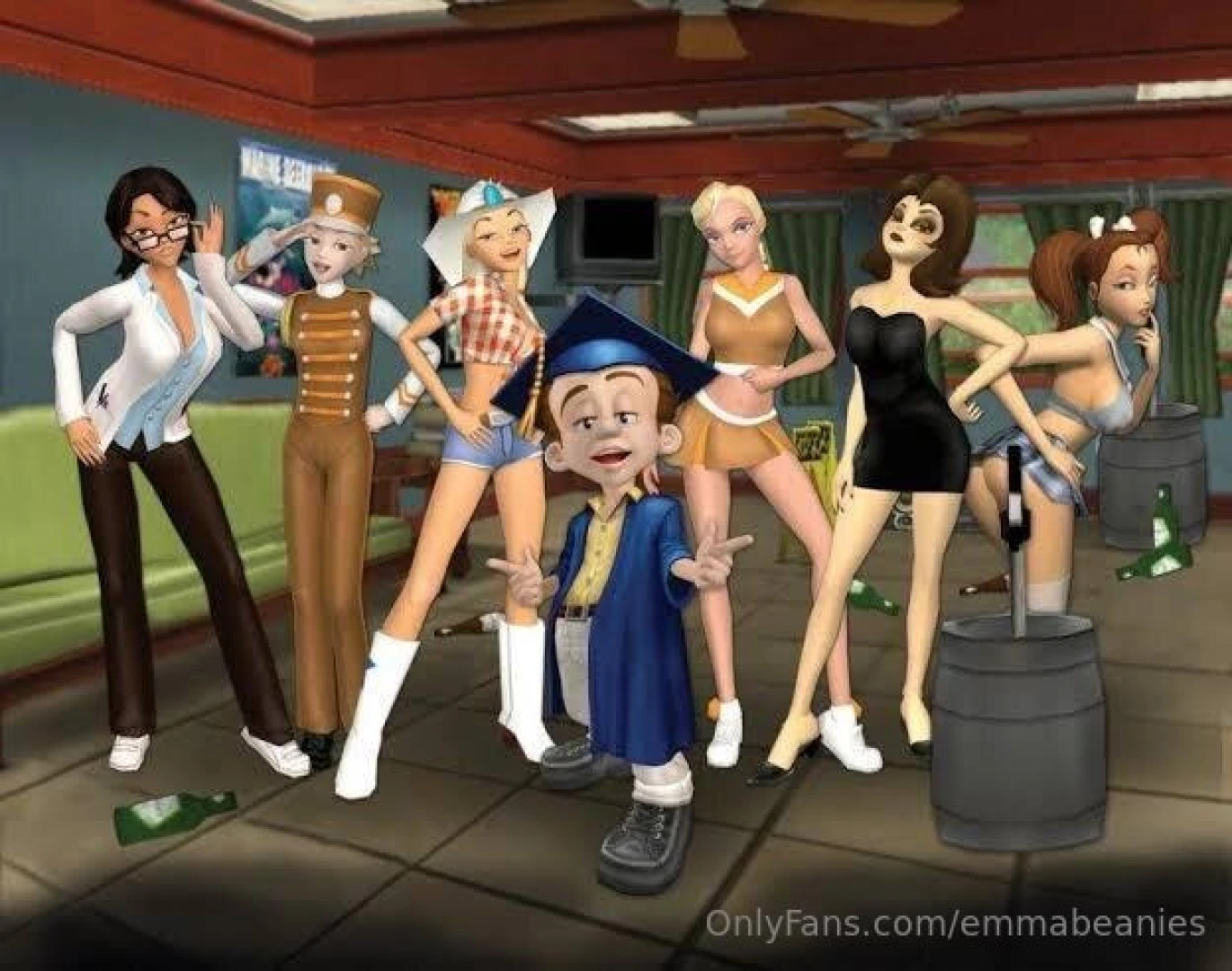 I kinda want to do some sets as the leisure suit larry mcl game would 