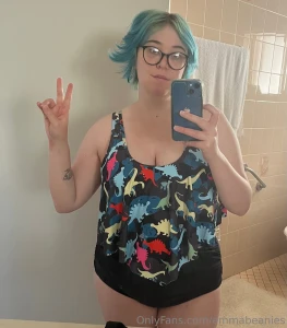 New dinosaur swimsuit