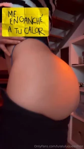Me enganch a tu calor video lulaluluqueen