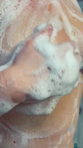 Hubby was going through some old video and found a soapy and oily