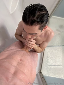 Big bro upgraded his showerhead and was so hyped for me to come test part 2