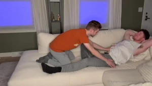 Big bro said all he wanted was a foot massage but you know it can t