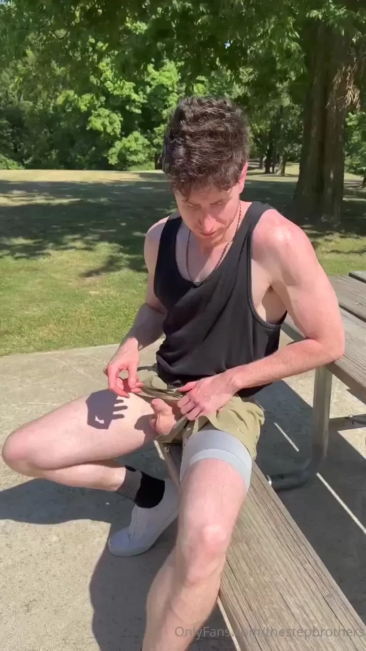 Big bro goes for a walk in the wild and ends up letting his wild side 