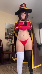 I record some megumin videos yesterday