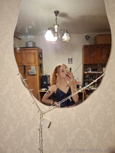 I did my beautiful hair and put on new pajamas and captured it in the part 5