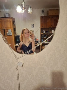 I did my beautiful hair and put on new pajamas and captured it in the part 7