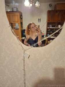 I did my beautiful hair and put on new pajamas and captured it in the part 6