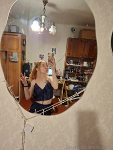 I did my beautiful hair and put on new pajamas and captured it in the part 9