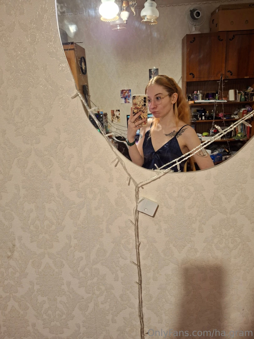 I did my beautiful hair and put on new pajamas and captured it in the part 2 