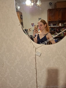 I did my beautiful hair and put on new pajamas and captured it in the part 2